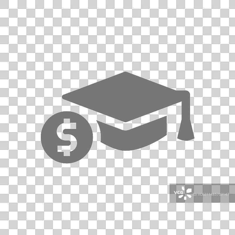 学生贷款教育费用图标图片素材