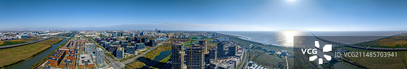 上海临港信息飞鱼全球数字经济创新岛 特色产业园区 东海边的产业新城 上海自贸区 鱼形建筑图片素材