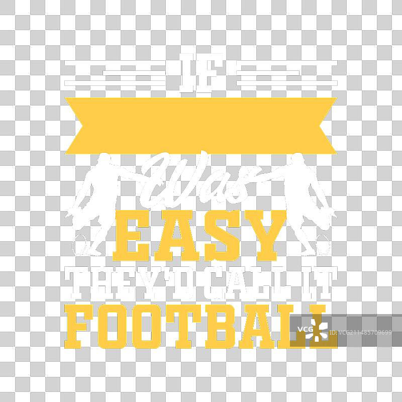 橄榄球运动员教练T恤设计图片素材