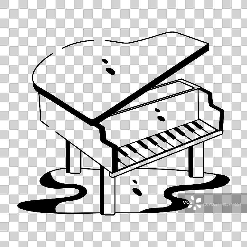 钢琴图片素材