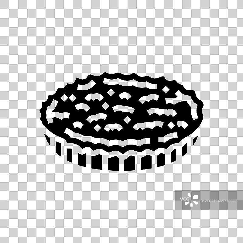 法式洛林乳蛋饼标志符号图标图片素材