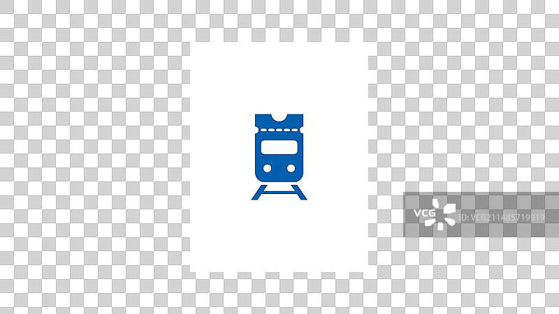 火车票图标简约logo图片素材