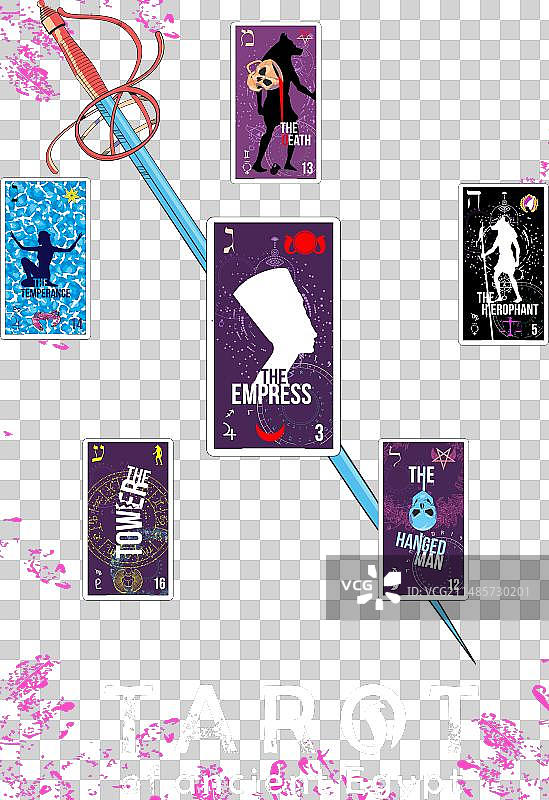 塔罗牌图片素材