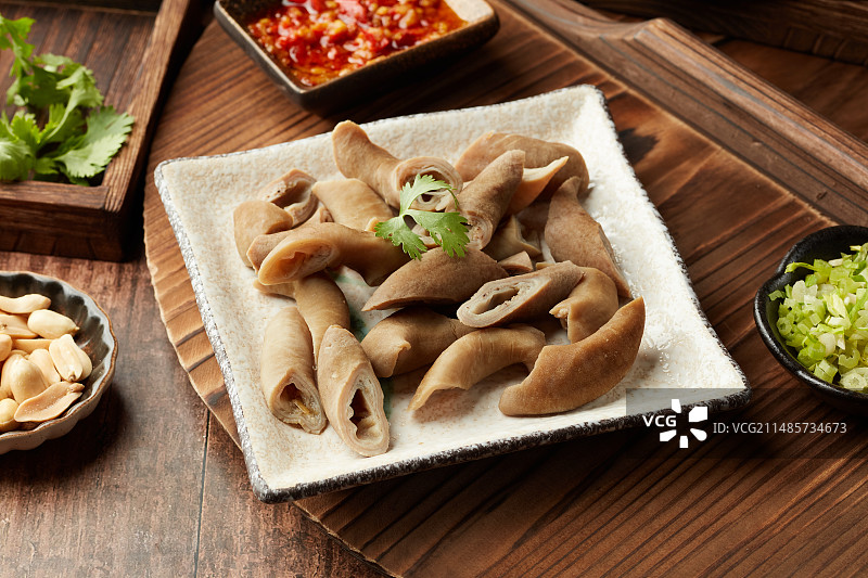 熟牛肠小肠图片素材