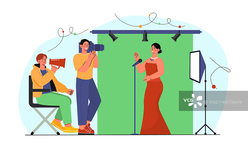 人们拍摄视频片段图片素材