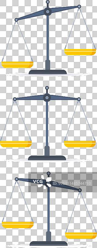 平衡的天平碗合集图片素材