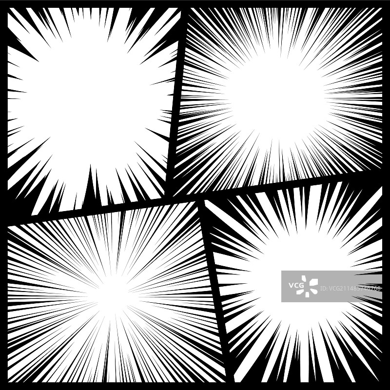 漫画书射线背景图片素材