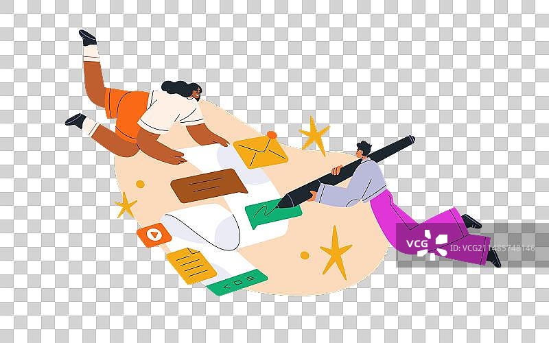 在线消息网络内容图片素材