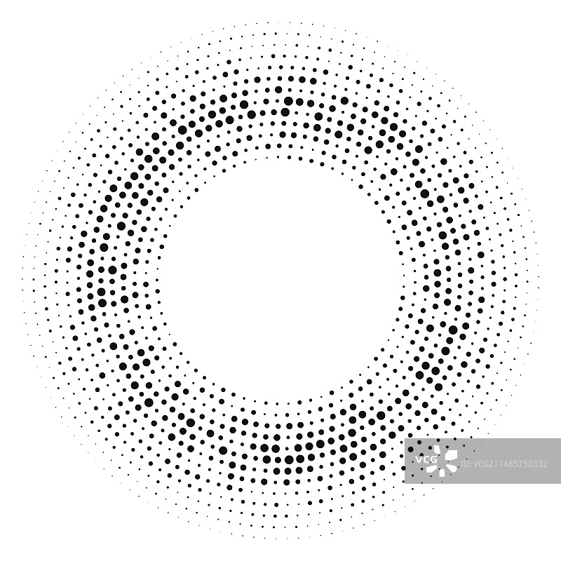 圆形半色调点状背景图片素材