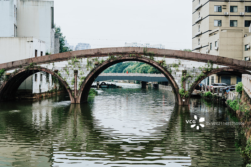 湖州潮音桥图片素材