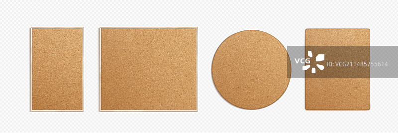 带软木纹理的留言板素材合集图片素材