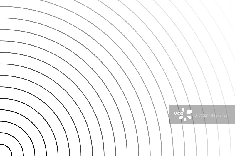 黑色消失的同心圆背景图片素材