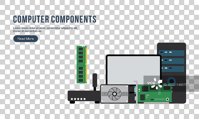 电脑banner标志电脑商店标志图片素材