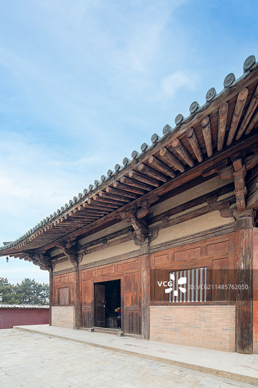 中国山西忻州市五台县南禅寺图片素材
