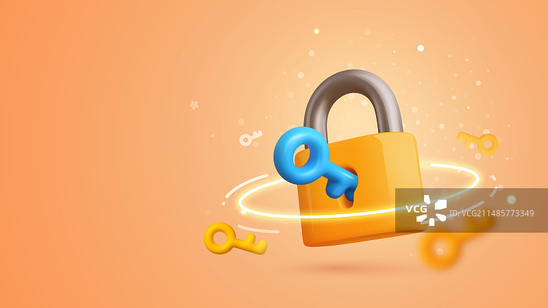 安全加密保护隐私数据图片素材