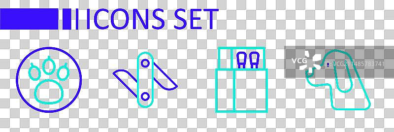 猎犬打开的火柴盒和火柴图片素材