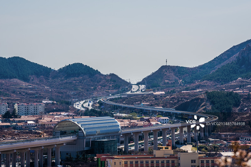 青岛北九水，樱花图片素材