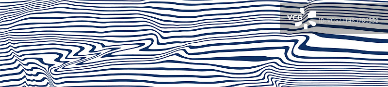 波浪线极简抽象图案图片素材