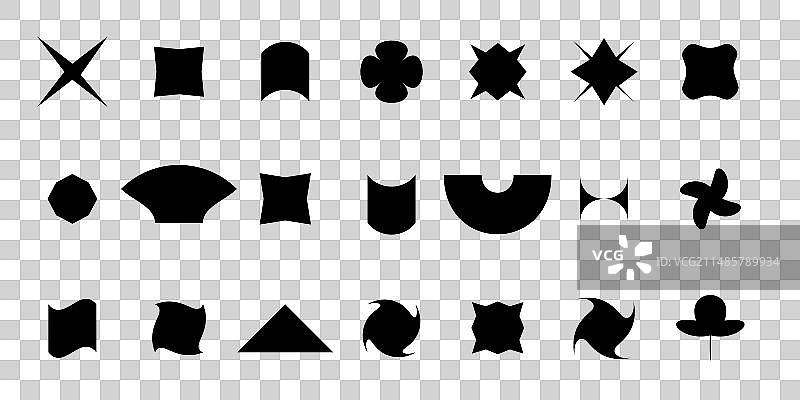 信息图表抽象几何形状图片素材