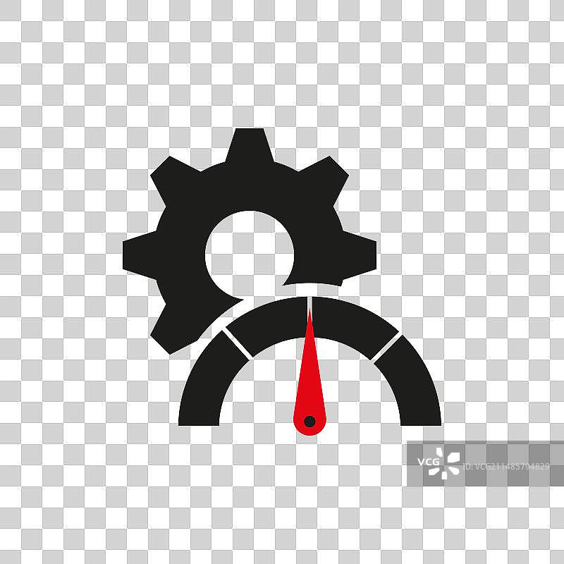 速度计仪表盘齿轮设置图标图片素材