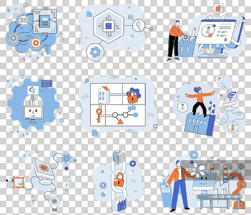 智能工业自主系统图片素材