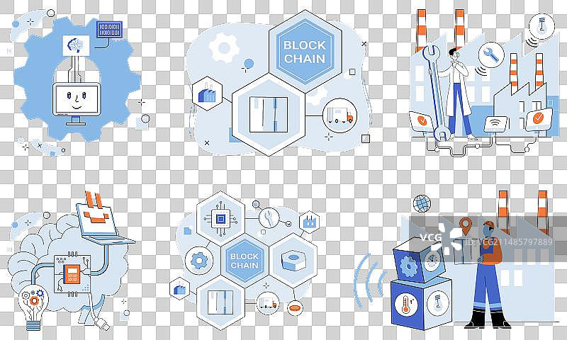 智能产业数据库图片素材