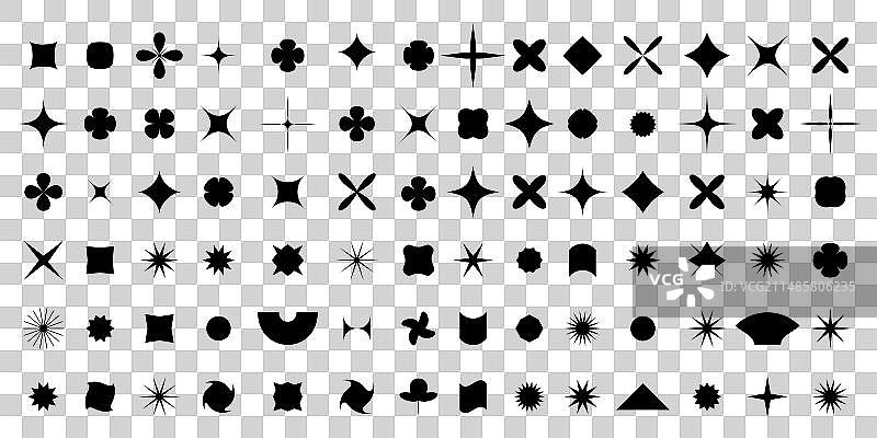 信息图表抽象几何形状图片素材