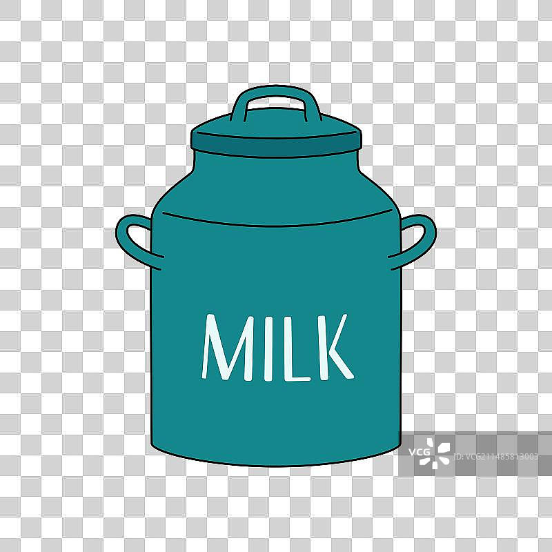 牛奶储存罐图片素材