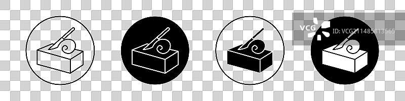 黄油图标图片素材