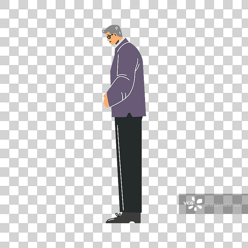 葬礼上的遗孀或死者亲属图片素材