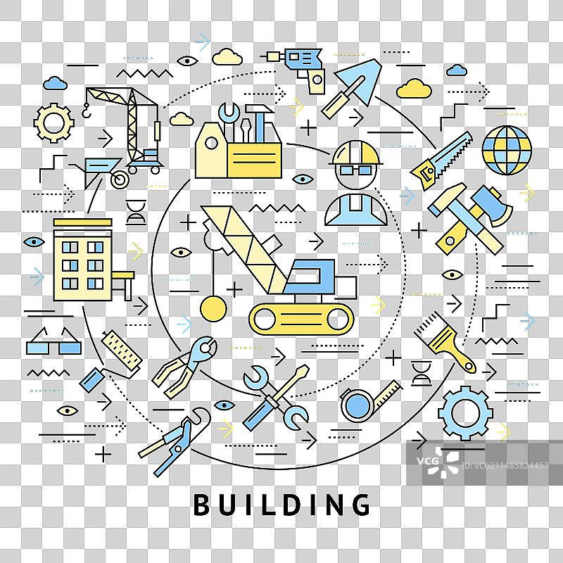 圆形建筑图片素材