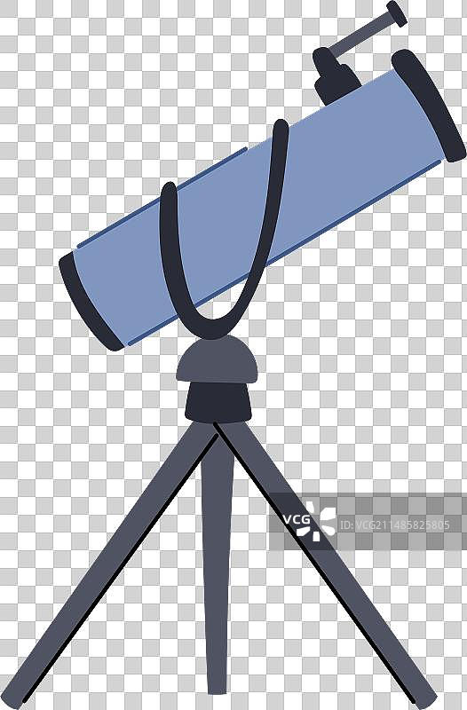 卡通望远镜图片素材