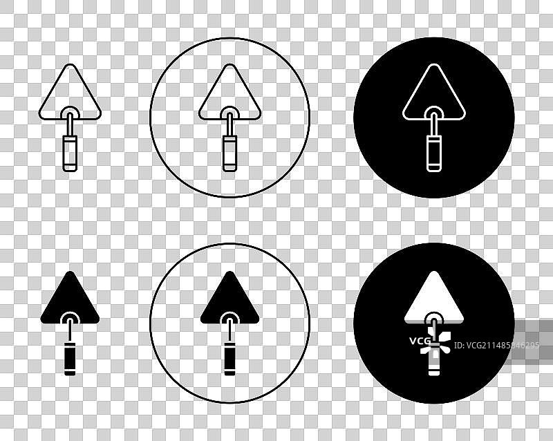 油灰刀图标集家居用刮铲图片素材