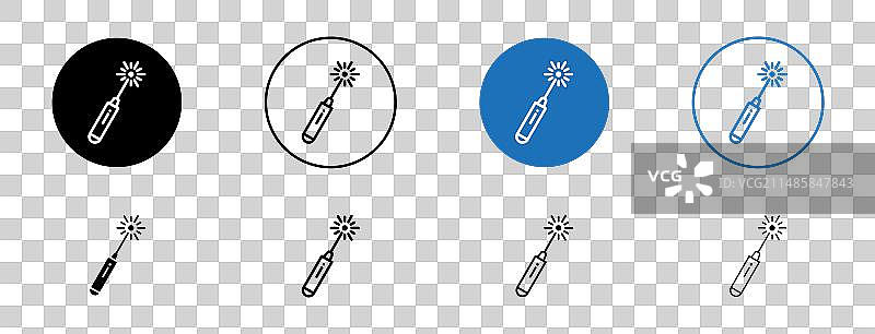 激光笔指示图标图片素材