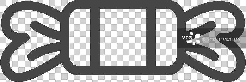 糖果甜蜜线条图标图片素材
