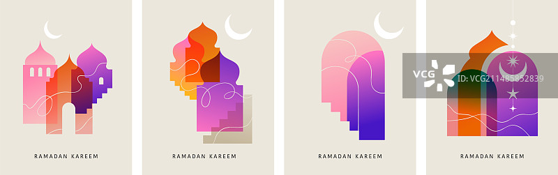 现代斋月节风格素材图片素材