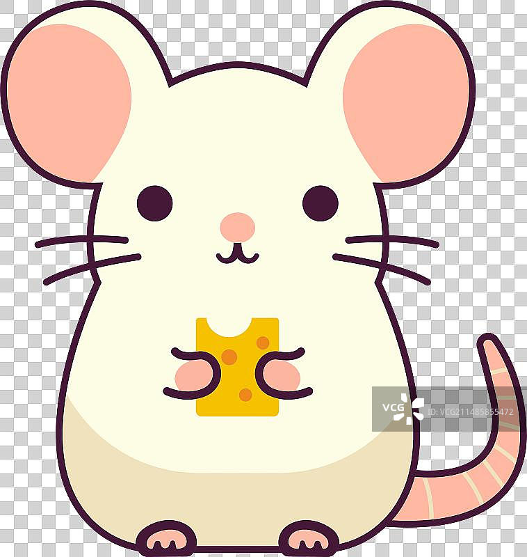 老鼠吃奶酪图片素材