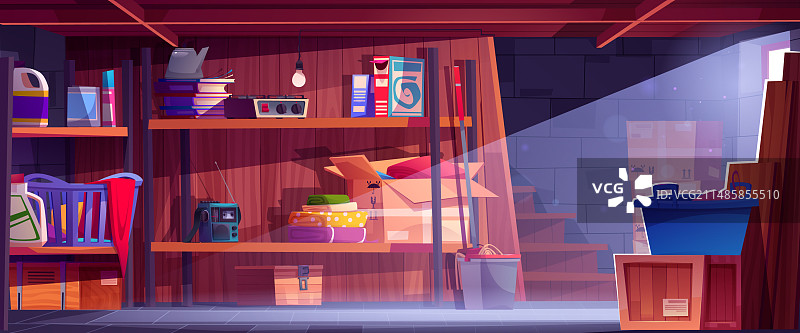 房屋地下室房间内部图片素材