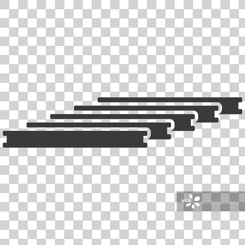 木制梁字形图标图片素材