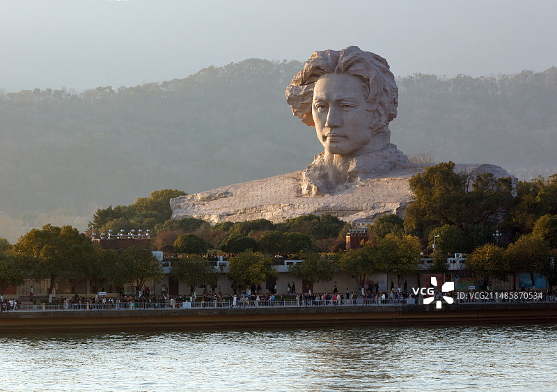 橘子洲头（湖南省长沙市）图片素材