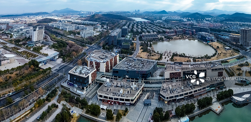 南京 栖霞区文苑路 南京财经大学 金鹰湖滨天地 仙林商务中心 南京邮电大学 栖园图片素材