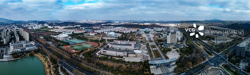 南京 栖霞区文苑路 南京财经大学 金鹰湖滨天地 仙林商务中心 南京邮电大学 栖园图片素材