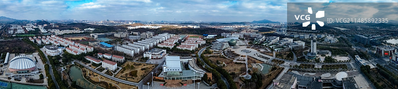 南京 栖霞区文苑路 南京财经大学 金鹰湖滨天地 仙林商务中心 南京邮电大学 栖园图片素材