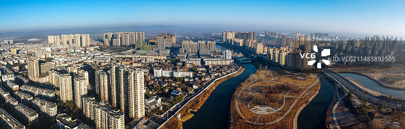 南陵县 南陵广场 籍山路 广电大楼 万森罗马假日 春谷公园图片素材