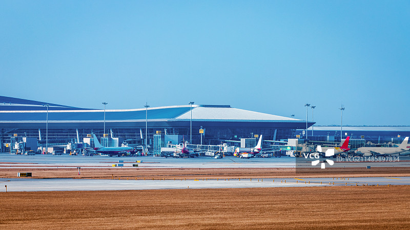 成都天府国际机场图片素材