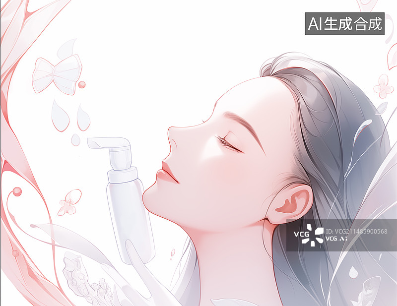 【AI数字艺术】医美美容护肤图片素材