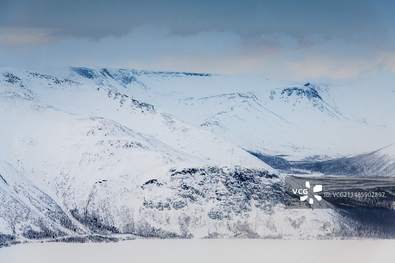 科拉半岛希比内山脉图片素材