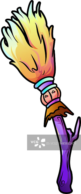 魔法扫帚图片素材