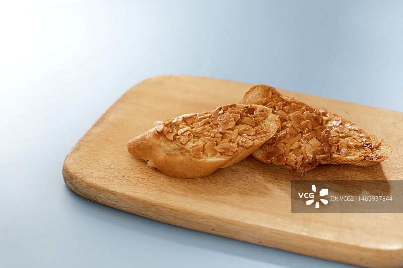 法式面包片图片素材