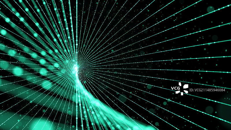 流动的粒子线条图片素材